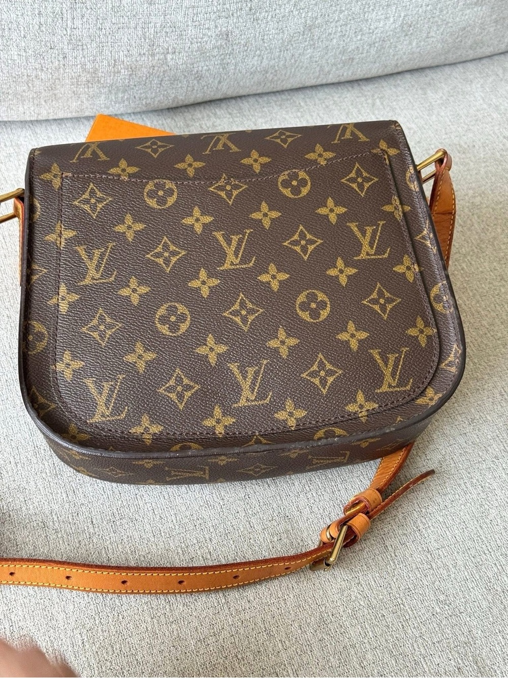 Louis Vuitton Monogram Canvas Saddle Crossbody with Vachetta Trim - Picture 15 of 16